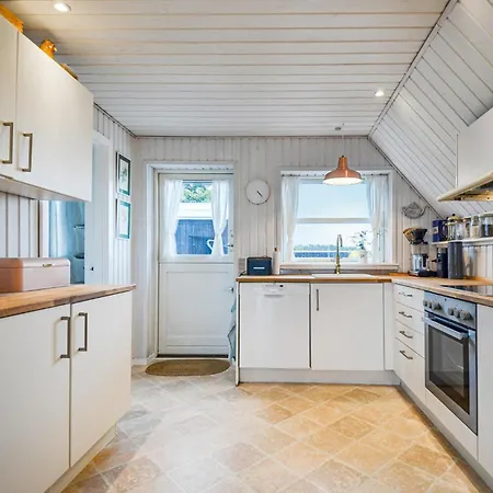 Beach Front Home In Ebeltoft With Sauna