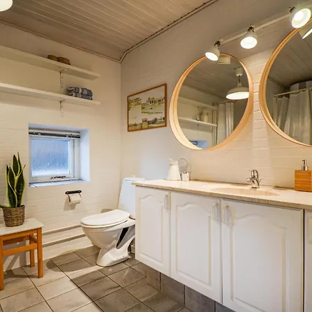 Beach Front Home In Ebeltoft With Sauna