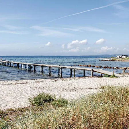 Beach Front Home In Ebeltoft With Sauna Tatil Evi *