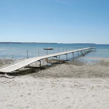 Beach Front Home In Ebeltoft With Sauna